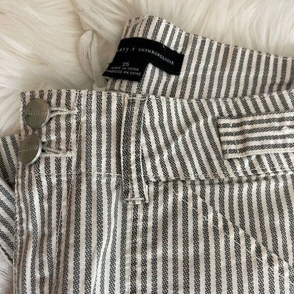 Sanctuary X Anthropologie Striped Utility Pants - Picture 4 of 10